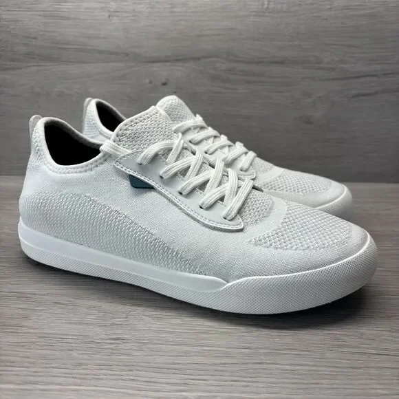 Vessi Weekend Sneaker Mens Size 10 Waterproof Shoes Marble White Summer Preppy - Picture 1 of 11